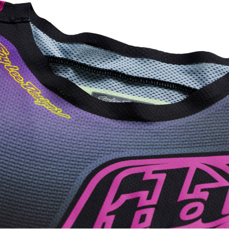Maillot TROY LEE DESIGNS SE Pro Wander - noir/Neo Purple