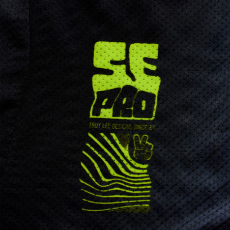 Maillot TROY LEE DESIGNS SE Pro Wander - noir/Neo Purple