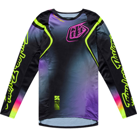 Maillot TROY LEE DESIGNS SE Pro Wander - noir/Neo Purple