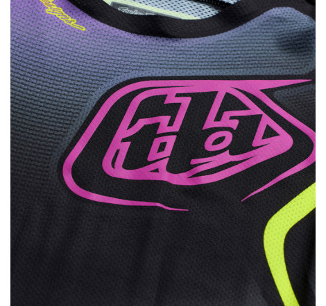 Maillot TROY LEE DESIGNS SE Pro Wander - noir/Neo Purple