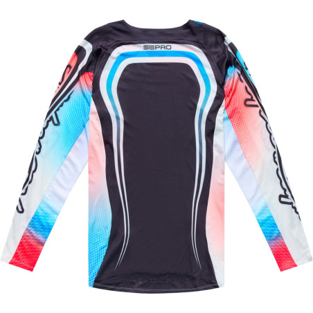 Maillot TROY LEE DESIGNS SE Pro Wander - White/Gunmetal