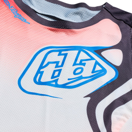 Maillot TROY LEE DESIGNS SE Pro Wander - White/Gunmetal