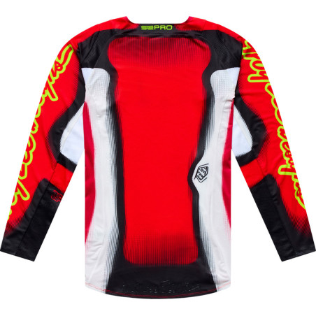 Maillot TROY LEE DESIGNS SE Pro Illusion - rouge/noir