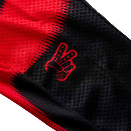 Maillot TROY LEE DESIGNS SE Pro Illusion - rouge/noir