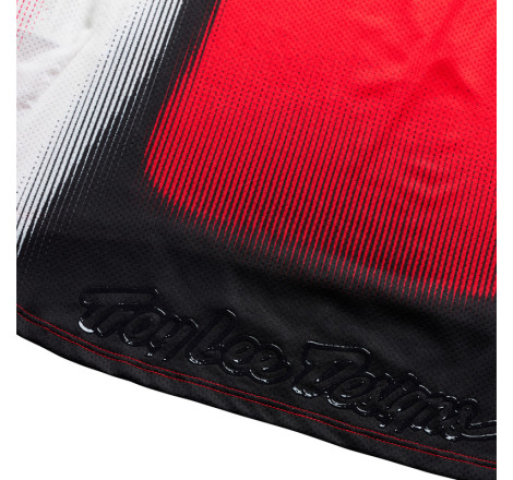 Maillot TROY LEE DESIGNS SE Pro Illusion - rouge/noir