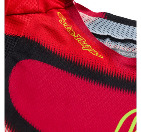 Maillot TROY LEE DESIGNS SE Pro Illusion - rouge/noir