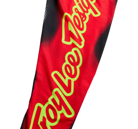 Maillot TROY LEE DESIGNS SE Pro Illusion - rouge/noir