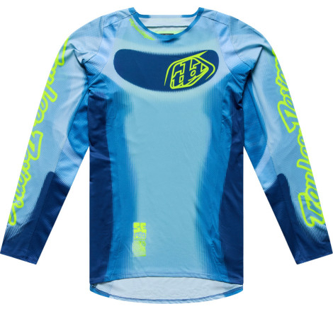 Maillot TROY LEE DESIGNS SE Pro Illusion - Slate/Flo Yellow