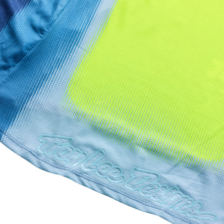 Maillot TROY LEE DESIGNS SE Pro Illusion - Slate/Flo Yellow