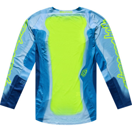 Maillot TROY LEE DESIGNS SE Pro Illusion - Slate/Flo Yellow