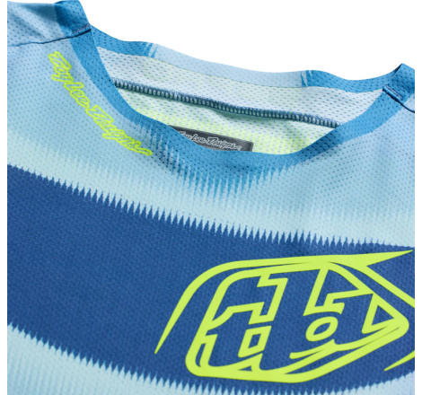 Maillot TROY LEE DESIGNS SE Pro Illusion - Slate/Flo Yellow