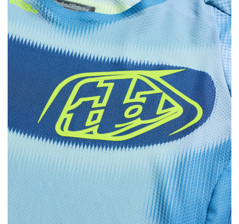 Maillot TROY LEE DESIGNS SE Pro Illusion - Slate/Flo Yellow