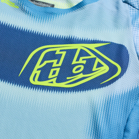 Maillot TROY LEE DESIGNS SE Pro Illusion - Slate/Flo Yellow