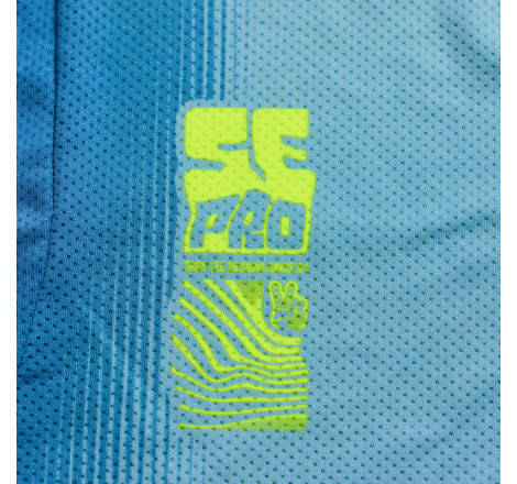 Maillot TROY LEE DESIGNS SE Pro Illusion - Slate/Flo Yellow