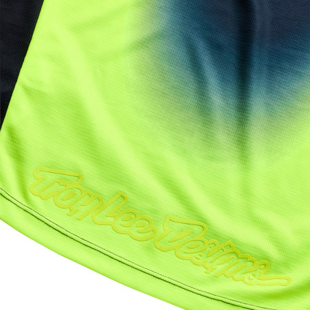 Maillot TROY LEE DESIGNS GP Pro Imprint - gris/Flo Yellow