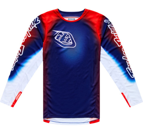 Maillot TROY LEE DESIGNS GP Pro Imprint - bleu/orange