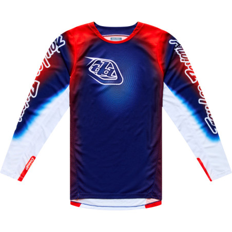 Maillot TROY LEE DESIGNS GP Pro Imprint - bleu/orange
