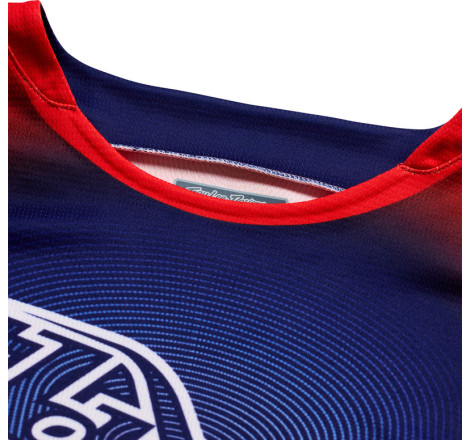 Maillot TROY LEE DESIGNS GP Pro Imprint - bleu/orange