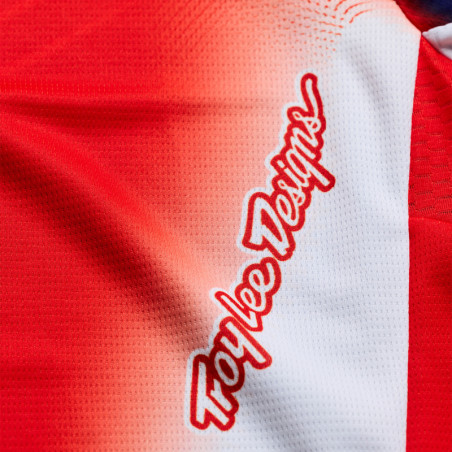 Maillot TROY LEE DESIGNS GP Pro Imprint - bleu/orange