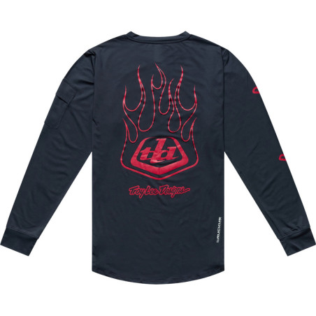 Maillot TROY LEE DESIGNS Ruckus Offroad Flamz - Carbon