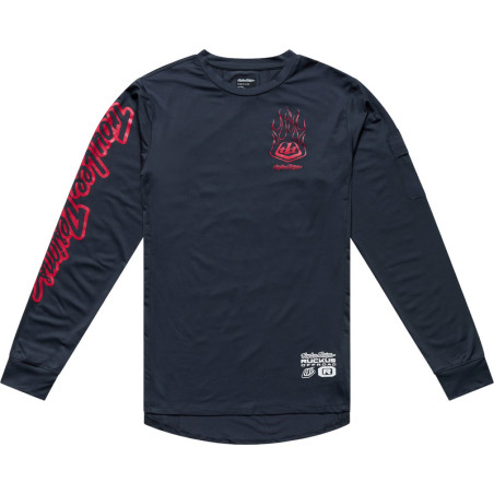 Maillot TROY LEE DESIGNS Ruckus Offroad Flamz - Carbon