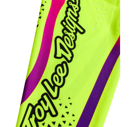 Maillot TROY LEE DESIGNS SE Ultra Aura - Flo Yellow