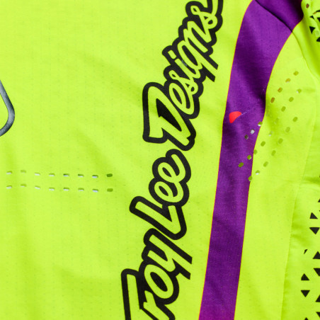 Maillot TROY LEE DESIGNS SE Ultra Aura - Flo Yellow
