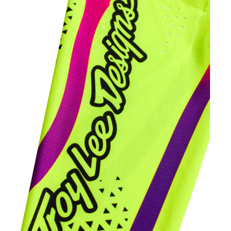 Maillot TROY LEE DESIGNS SE Ultra Aura - Flo Yellow