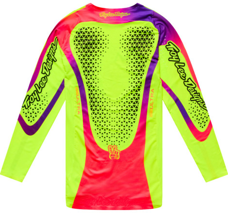 Maillot TROY LEE DESIGNS SE Ultra Aura - Flo Yellow