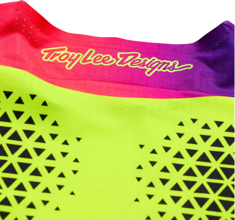 Maillot TROY LEE DESIGNS SE Ultra Aura - Flo Yellow