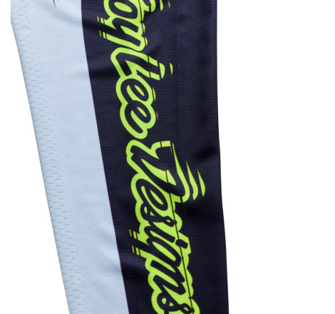 Maillot TROY LEE DESIGNS GP Pro Stagger - Gunmetal/Neo Yellow