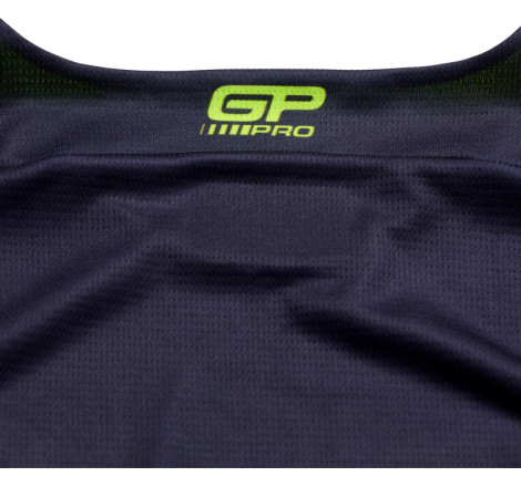 Maillot TROY LEE DESIGNS GP Pro Stagger - Gunmetal/Neo Yellow