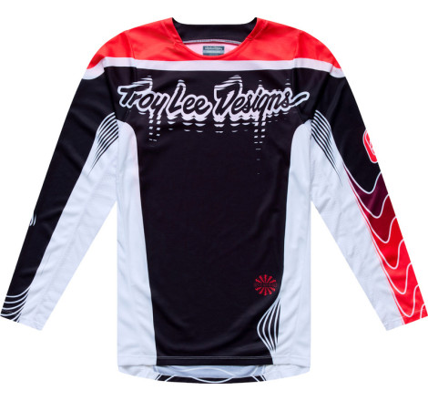 Maillot TROY LEE DESIGNS GP Pro Stagger - noir/rouge