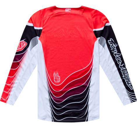 Maillot TROY LEE DESIGNS GP Pro Stagger - noir/rouge