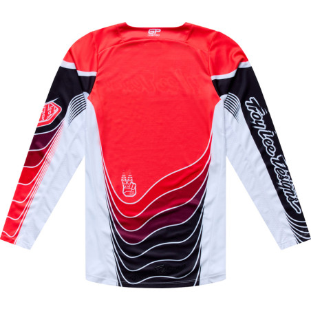 Maillot TROY LEE DESIGNS GP Pro Stagger - noir/rouge