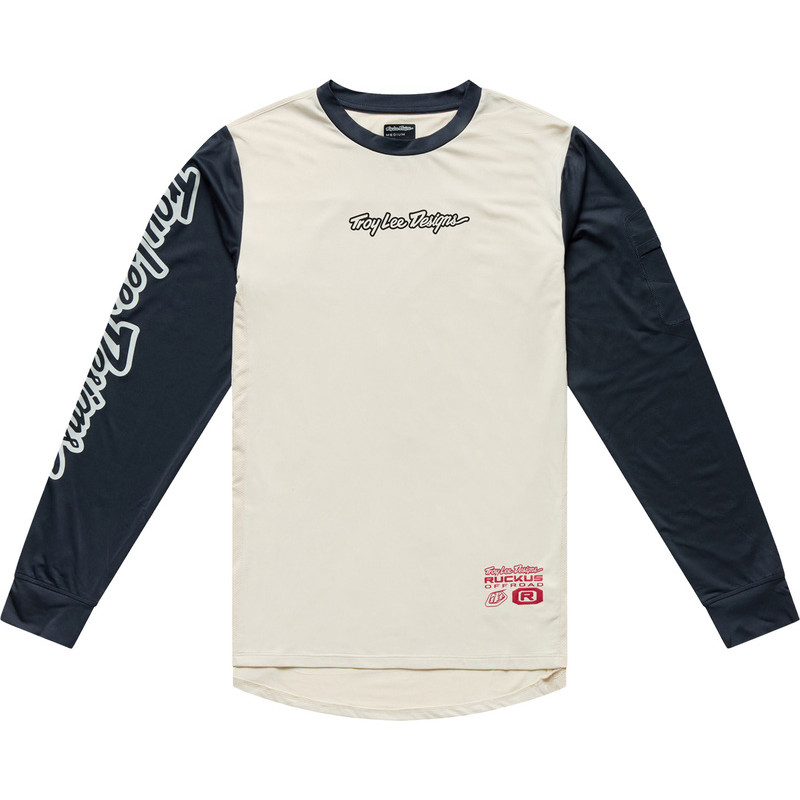 Maillot TROY LEE DESIGNS Ruckus Offroad Signature - Pumice/Carbon