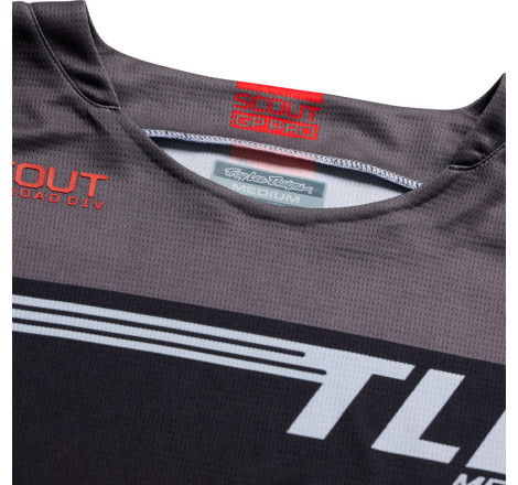 Maillot TROY LEE DESIGNS Scout GP Pro Winged - noir