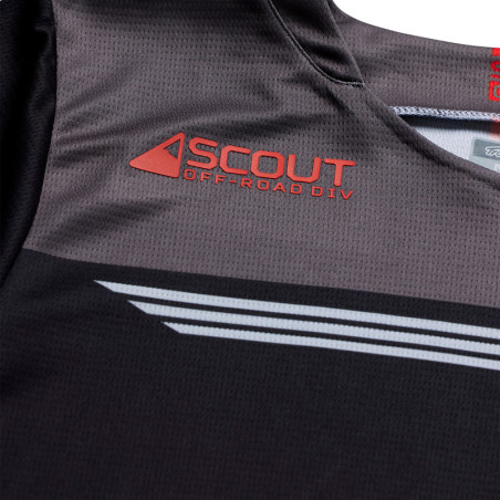 Maillot TROY LEE DESIGNS Scout GP Pro Winged - noir