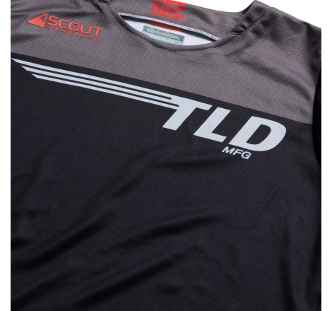 Maillot TROY LEE DESIGNS Scout GP Pro Winged - noir