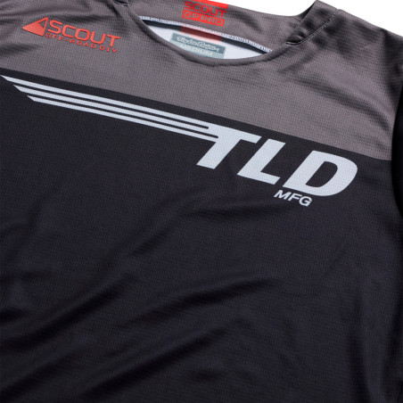 Maillot TROY LEE DESIGNS Scout GP Pro Winged - noir