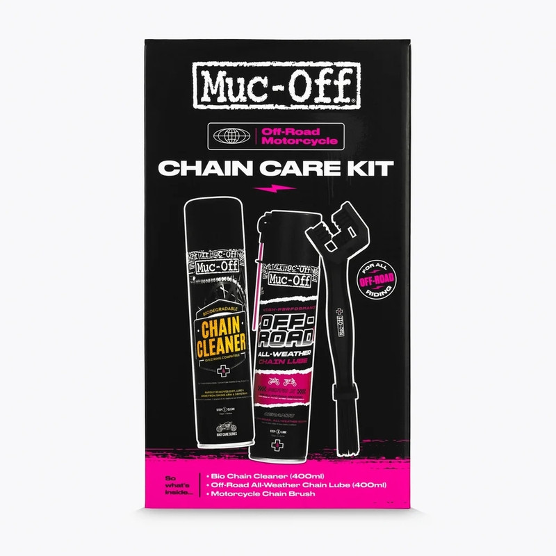 Kit entretien de chaine Off-Road MUC-OFF Chain Care Kit MX