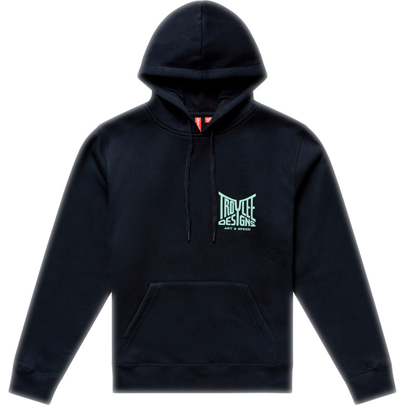 Hoodie femme TROY LEE DESIGNS Handlebar - noir