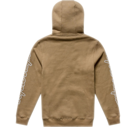 Hoodie TROY LEE DESIGNS Zip Up Badge - Sienna