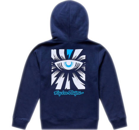 Hoodie enfant TROY LEE DESIGNS Cyborg - Navy
