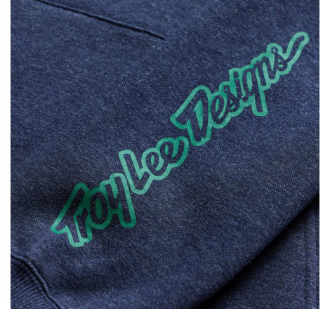 Hoodie TROY LEE DESIGNS Badge - Navy Heather