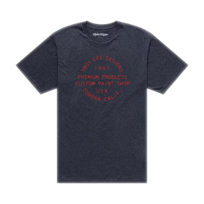 T-Shirt TROY LEE DESIGNS Imprint - Black Heather