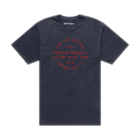 T-Shirt TROY LEE DESIGNS Imprint - Black Heather