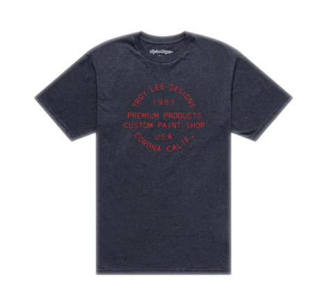 T-Shirt TROY LEE DESIGNS Imprint - Black Heather