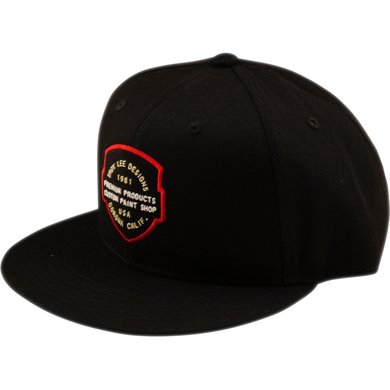 Casquette TROY LEE DESIGNS Flat Bill Snapback Imprint - noir