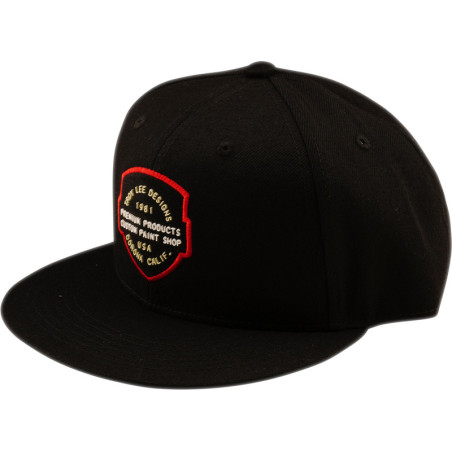 Casquette TROY LEE DESIGNS Flat Bill Snapback Imprint - noir